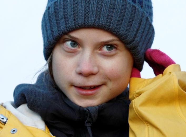 Climate change activist Greta Thunberg attends a Fridays for Future protest in Turin, Italy December 13, 2019. REUTERS/Guglielmo Mangiapane