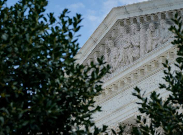 FILE PHOTO: The exterior of the U.S. Supreme Court in Washington, U.S., as seen on September 16, 2019. REUTERS/Sarah Silbiger/File Photo