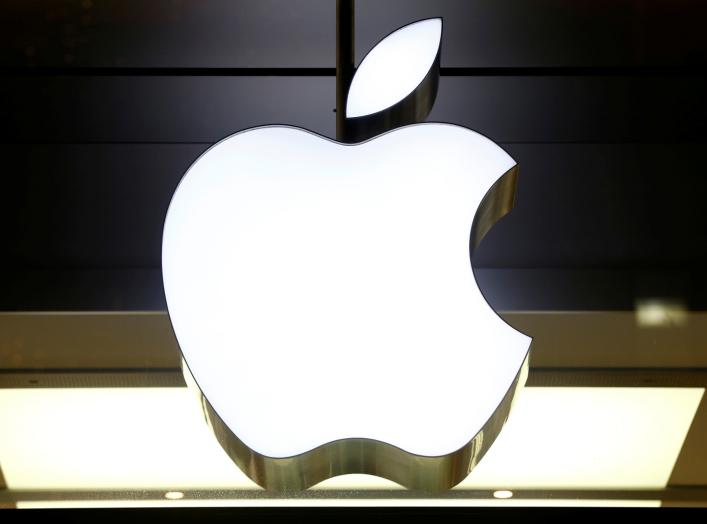 The logo of Apple is seen at a store in Zurich, Switzerland November 22, 2016. REUTERS/Arnd Wiegmann