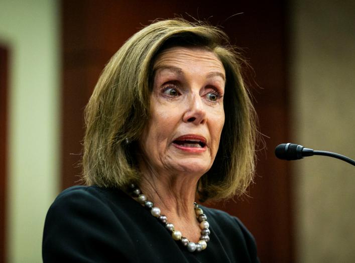 U.S. House Speaker Nancy Pelosi (D-CA) speaks during a news conference on lowering drug costs, at the U.S. Capitol in Washington, U.S., September 25, 2019. REUTERS/Al Drago