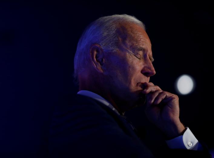 Democratic presidential candidate Former Vice President Joe Biden attends the SEIU's Unions for All summit in Los Angeles, California, U.S. October 4, 2019. REUTERS/Eric Thayer