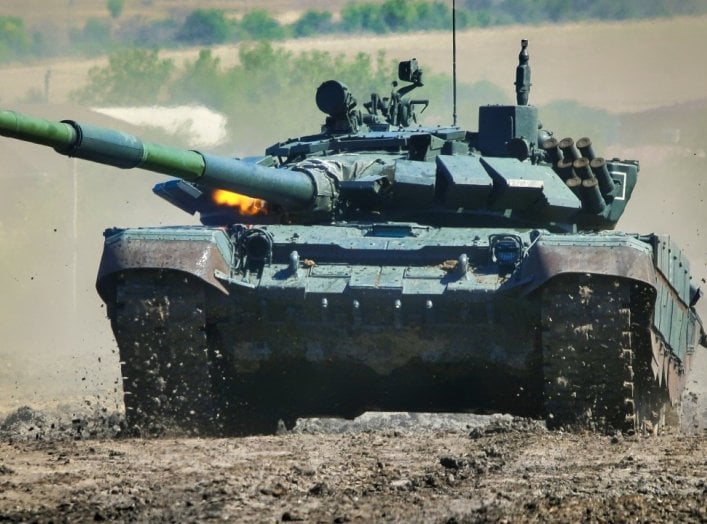 Russian Army T-72 Tank