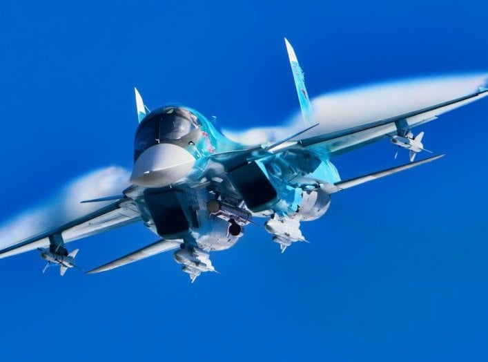 Su-34 Fullback Fighter-Bomber Russia