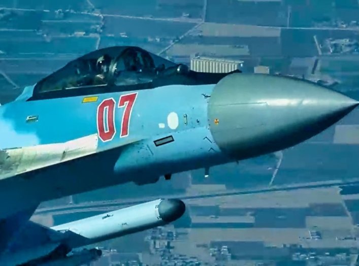 Su-35 Fighter Russian Air Force 