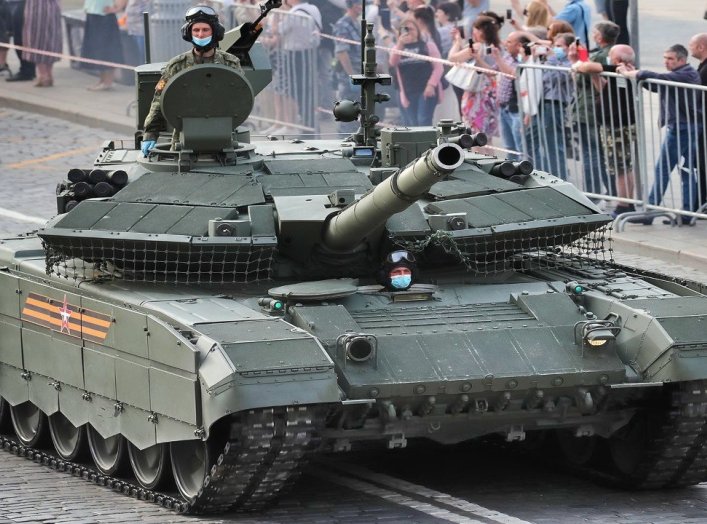 T-90 tank from Russia