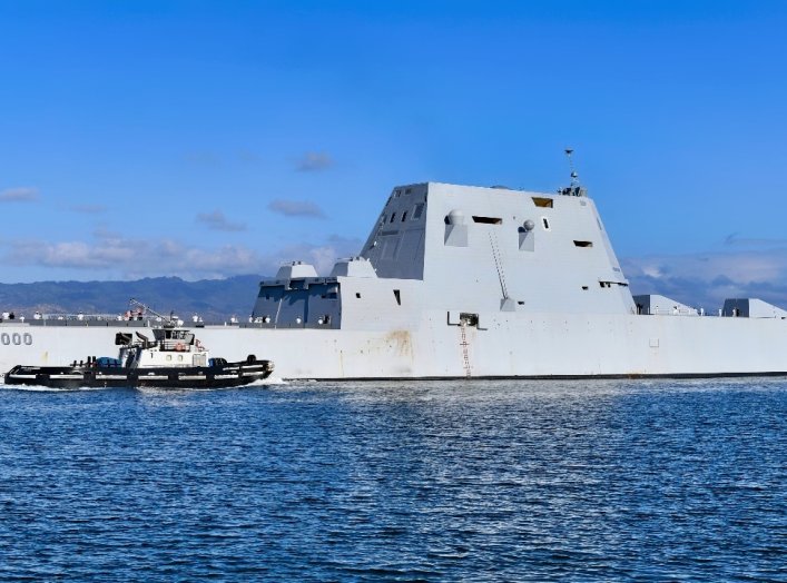 U.S. Navy Warship USS Zumwalt