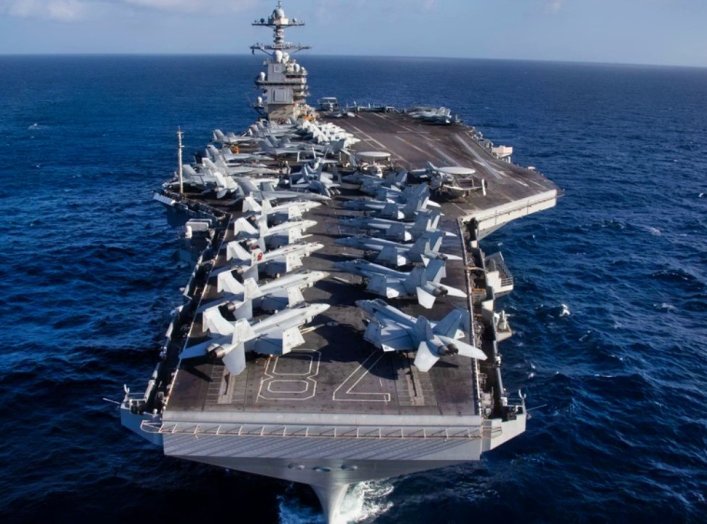 USS Gerald R. Ford Aircraft Carrier 