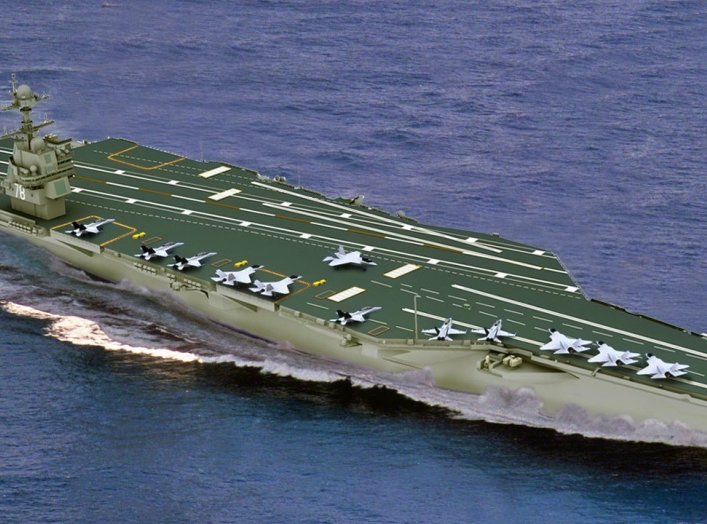 USS John F. Kennedy Ford-Class Aircraft Carrier