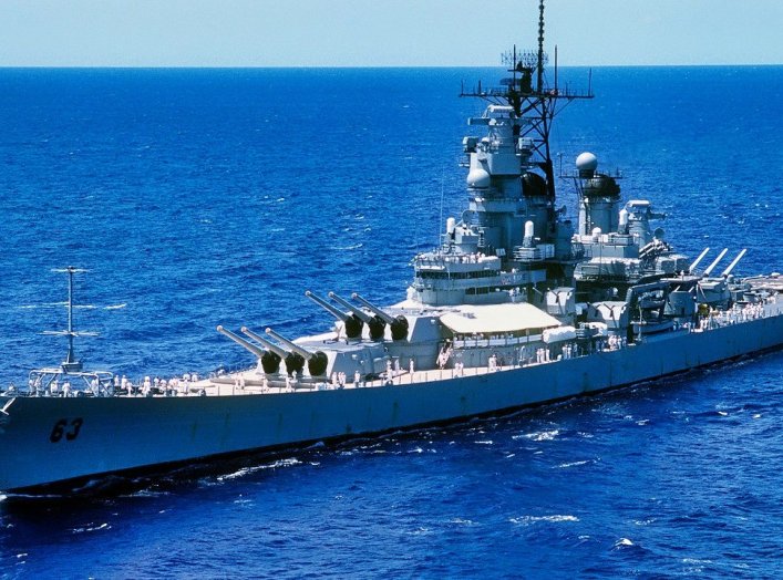 USS Missouri Iowa-Class Battleship U.S. Navy