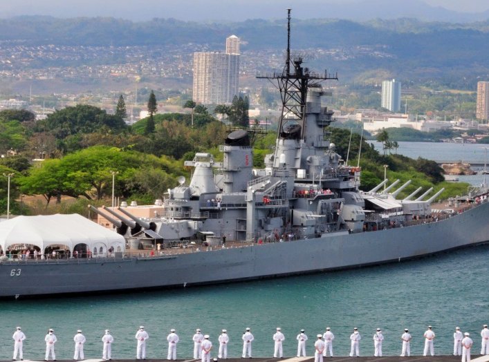 USS Missouri Iowa-Class Battleship