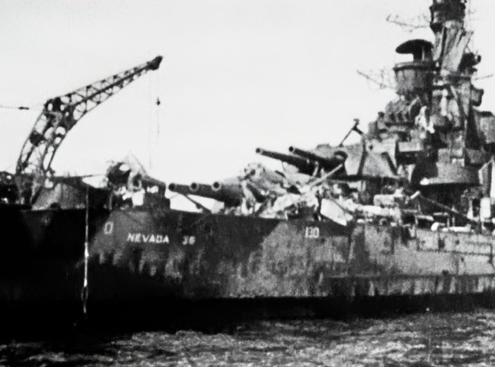 Battleship USS Nevada Destroyed After Nuclear Test 