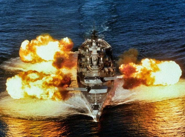 USS New Jersey Battleship U.S. Navy 