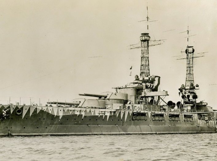 USS Oklahoma BB-37