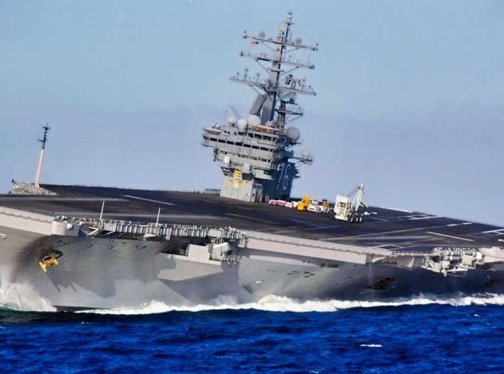 USS Ronald Reagan Aircraft Carrier 