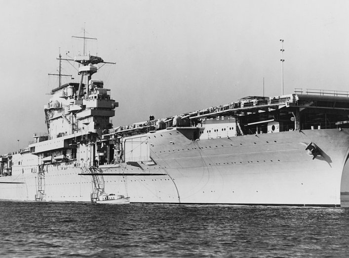 USS Yorktown from World War II
