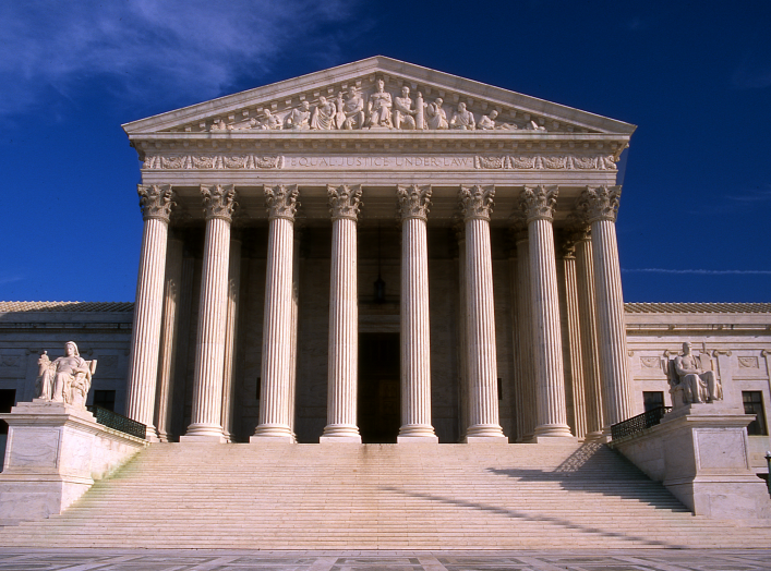 United States Supreme Court building.