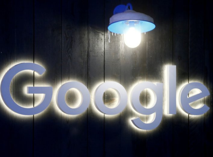 FILE PHOTO: The logo of Google is seen in Davos, Switzerland Januar 20, 2020. Picture taken January 20, 2020. REUTERS/Arnd Wiegmann/File Photo
