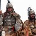 Horse-mounted members of the Mongolian Armed Forces honor their warrior heritage during the opening ceremony of exercise Khaan Quest, Five Hills Training Center, Mongolia. 1 Aug 2007. (Official U. S. Marine Corps photo by Sgt. G. S. Thomas)