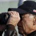 U.S. Vice President Joe Biden looks through binoculars to see North Korea from Observation Post Ouellette during a tour of the Demilitarized Zone (DMZ), the military border separating the two Koreas, in Panmunjom, December 7, 2013. REUTERS/Lee Jin-man/Poo