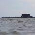 The Russian nuclear submarine Dmitry Donskoy is prepared for the Navy Day parade in Kronshtadt, a seaport town in the suburb of St. Petersburg, Russia, July 28, 2017. REUTERS/Anton Vaganov