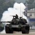 A 584th armored brigade's CM-11 Brave Tiger tank takes part in anti-invasion drill, simulating the China's People's Liberation Army (PLA) invading the island, in Taoyuan, Taiwan October 9, 2018. REUTERS/Tyrone Siu