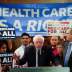 Democratic U.S. presidential candidate U.S. Sen. Bernie Sanders (I-VT) speaks at a news conference to introduce the "Medicare for All Act of 2019" on Capitol Hill in Washington, U.S., April 10, 2019. REUTERS/Aaron P. Bernstein