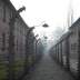 The site of the former Nazi German concentration and extermination camp Auschwitz is pictured during the ceremonies marking the 75th anniversary of the liberation of the camp and International Holocaust Victims Remembrance Day, in Oswiecim, Poland