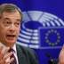 Brexit Party leader Nigel Farage gestures as he holds a news conference ahead of a vote in the European Parliament on the Withdrawal Agreement in Brussels, Belgium January 29, 2020. REUTERS/Francois Lenoir