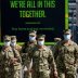 U.S. military personnel wearing face masks arrive at the Jacob K. Javits Convention Center, as the outbreak of the coronavirus disease (COVID-19) continues, in the Manhattan borough of New York City, New York, U.S., April 7, 2020. REUTERS/Eduardo Munoz