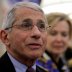National Institute of Allergy and Infectious Diseases Director Dr. Anthony Fauci speaks during a coronavirus response meeting in the Oval Office at the White House in Washington, U.S., April 29, 2020. REUTERS/Carlos Barria