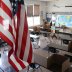 Social distancing dividers for students are seen in a classroom at St. Benedict School, amid the outbreak of the coronavirus disease (COVID-19), in Montebello, near Los Angeles, California, U.S., July 14, 2020. REUTERS/Lucy Nicholson