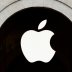 Apple logo is seen on the Apple store at The Marche Saint Germain in Paris, France July 15, 2020. REUTERS/Gonzalo Fuentes