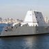 USS Zumwalt (DDG 1000) arrives at its new homeport in San Diego.