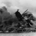 By Photographer: UnknownRetouched by: Mmxx - This is a retouched picture, which means that it has been digitally altered from its original version. The original can be viewed here: The USS Arizona (BB-39) burning after the Japanese attack on Pearl Harbor 