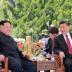 North Korean leader Kim Jong Un meets with China's President Xi Jinping, in Dalian, China in this undated photo released on May 9, 2018 by North Korea's Korean Central News Agency (KCNA). KCNA/via REUTERS ATTENTION EDITORS - THIS PICTURE WAS PROVIDED BY A