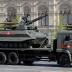 A Russian Uran-9 unmanned armoured reconnaissance and infantry support vehicle is seen during the Victory Day parade, marking the 73rd anniversary of the victory over Nazi Germany in World War Two, at Red Square in Moscow, Russia May 9, 2018. REUTERS/Maxi