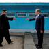 South Korean President Moon Jae-in and North Korean leader Kim Jong Un shake hands at the truce village of Panmunjom inside the demilitarized zone separating the two Koreas, South Korea, April 27, 2018. Korea Summit Press Pool/Pool via Reuters SEARCH "POY