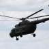 A Russian-made MI-17 helicopter of the Colombian army is seen flying in Meta, Colombia January 14, 2018. 