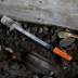 A discarded syringe is seen under a bridge on Lester Avenue in Johnson City, New York, U.S., April 7, 2018. Picture taken April 7, 2018. REUTERS/Andrew Kelly
