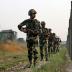 India's Border Security Force (BSF) soldiers patrol along the fenced border with Pakistan in Ranbir Singh Pura sector near Jammu February 26, 2019. REUTERS/Mukesh Gupta