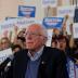 Democratic 2020 U.S. presidential candidate and U.S. Senator Bernie Sanders (I-VT) pauses while speaking at a campaign town hall meeting in Portsmouth, New Hampshire, U.S., November 24, 2019. REUTERS/Brian Snyder