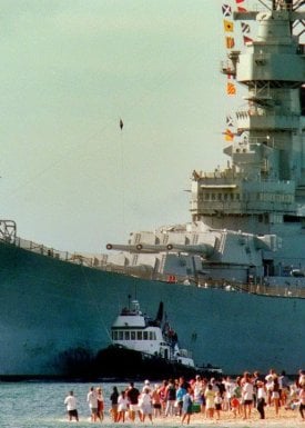 USS Missouri Iowa-Class Battleships