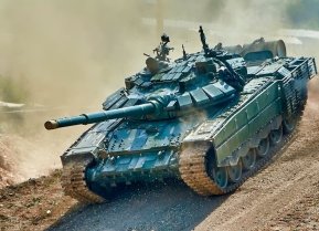 Russian T-90 Tank in Ukraine