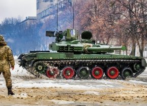 Ukraine T-84 Tank