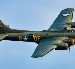 B-17 Flying Fortress from World War II